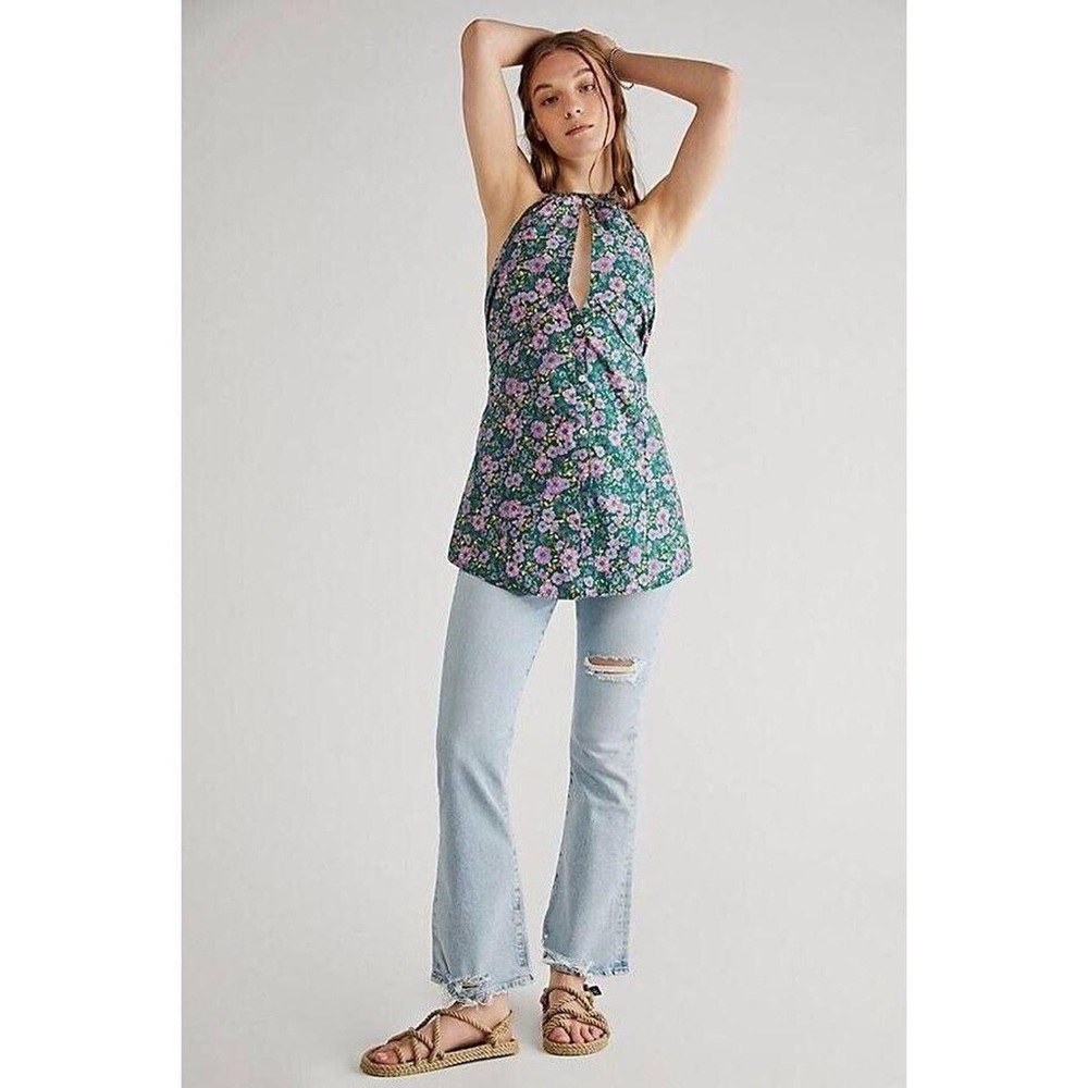 Free People Women's Green Dress